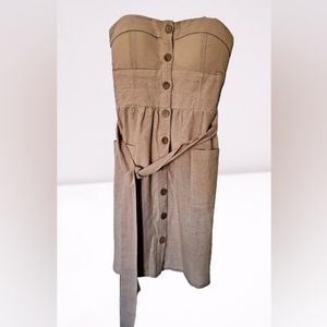 LINEN SUN DRESS
